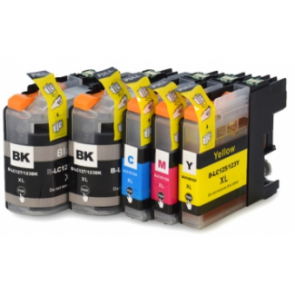 Brother LC-127XL/LC-125XL CMYK - 2xBk