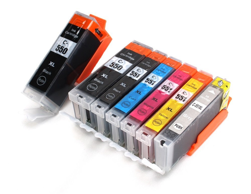 Canon 2x PGI-550 + CLI-551