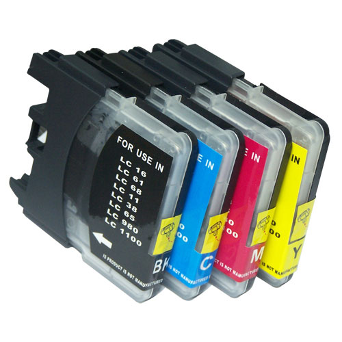 Brother LC-1100 CMYK kompatibilní cartridge