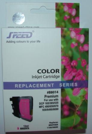 Brother LC-1100M / LC-980M kompatibilní cartridge